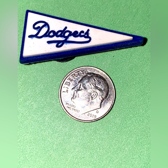 (10 for $15) Dodgers L.A Baseball MLB ⚾️ Los Angeles Crocs Shoe Charms - Picture 1 of 1